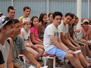 Начало работы летней школы в Крыму